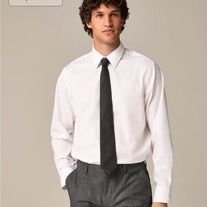 J crew Bowery performance stretch dress shirt with spread collar